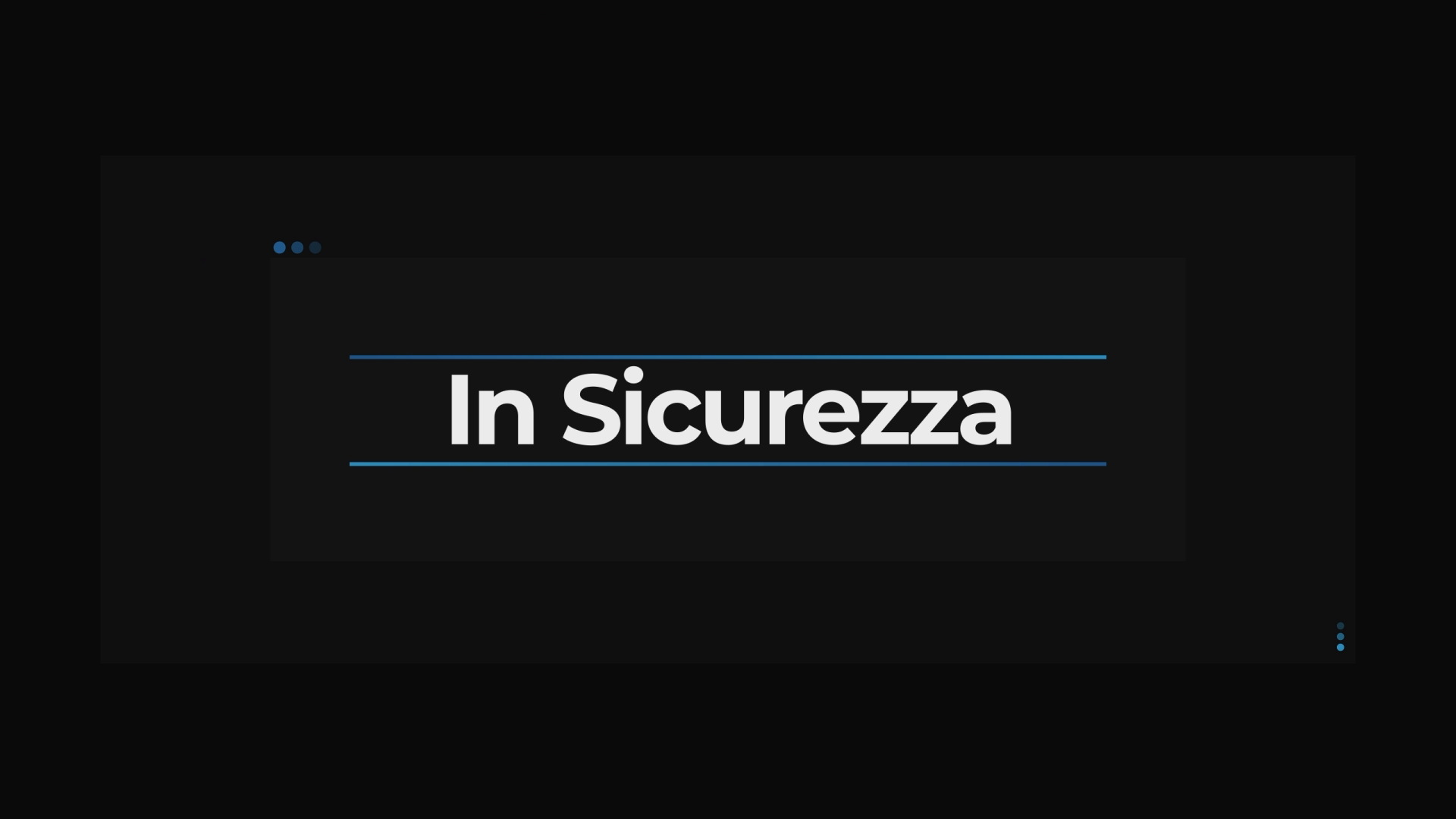In Sicurezza